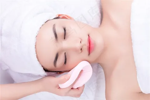 商业精修甜美女孩美容SPA图片素材 商业精修甜美女孩美容SPA图片素材