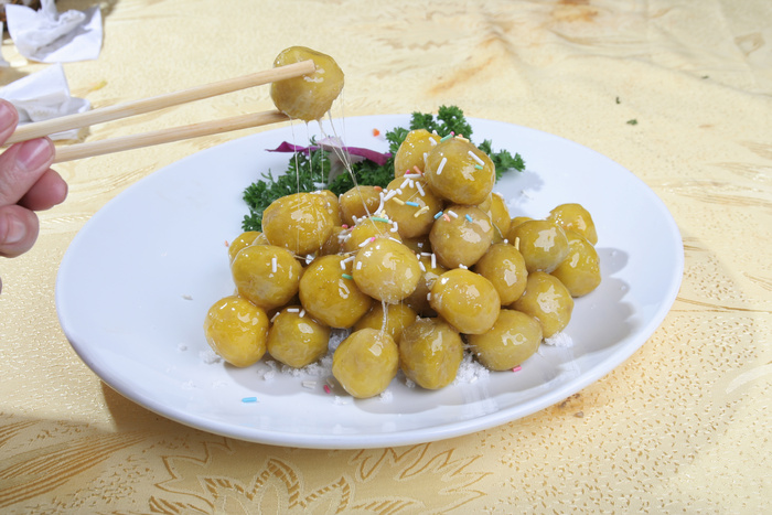 3拔丝芋艿26元