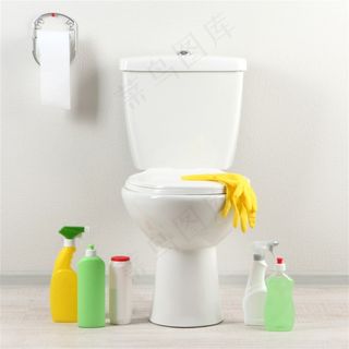 清洁马桶高清图片