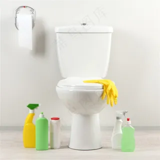清洁马桶高清图片