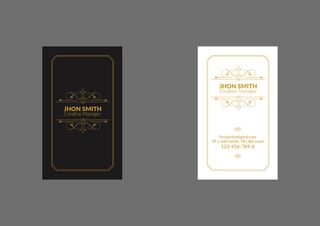 55名片 时尚 潮流 个性 前卫