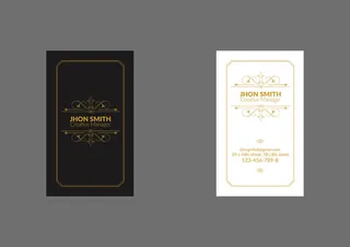 55名片 时尚 潮流 个性 前卫