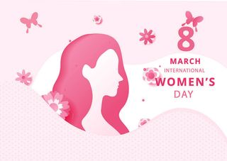 三八妇女节女神节背景