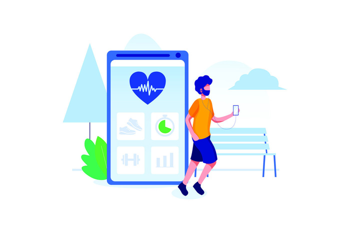 扁平化人物场景办公互联网等距ai矢量设计网页海报UI素材插画