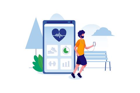 扁平化人物场景办公互联网等距ai矢量设计网页海报UI素材插画