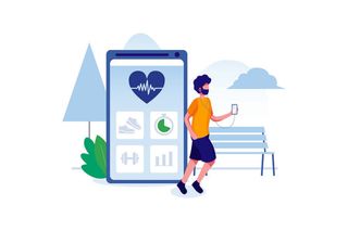 扁平化人物场景办公互联网等距ai矢量设计网页海报UI素材插画