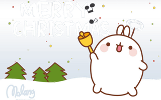 圣诞节兔年兔子