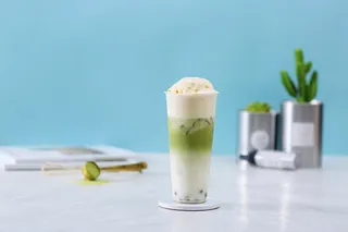 奶茶照片拍摄果汁抹茶冰激凌