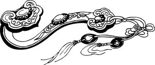 花古色古香古典古风花纹边框纹路矢量图如意