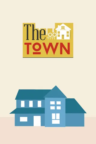 街道建筑矢量扁平插画