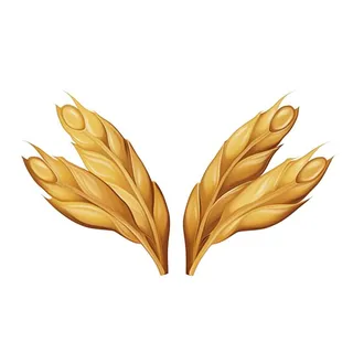 小麦麦穗金黄免抠