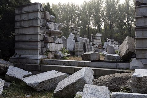 北京圆明园遗址公园摄影素材图 北京圆明园遗址公园摄影素材图