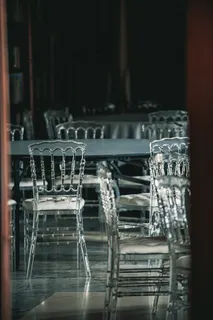 水晶家具桌子桌椅图片