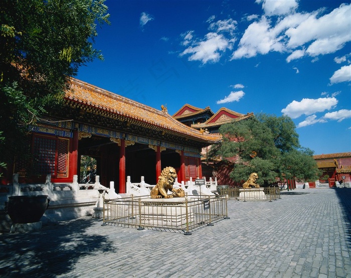 故宫中国古代建筑北京风景