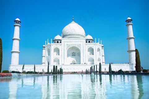 唯美泰姬陵高清风景图片