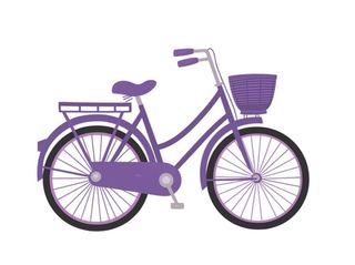 自行车单车装饰元素