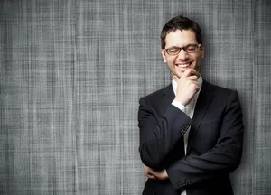 开心的商务男士写真高清摄影图片(一)