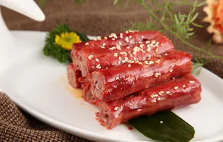 传统美食卤鸭脖