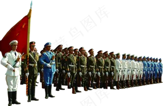 八一建军节素材建军94周年中国军人免扣元素