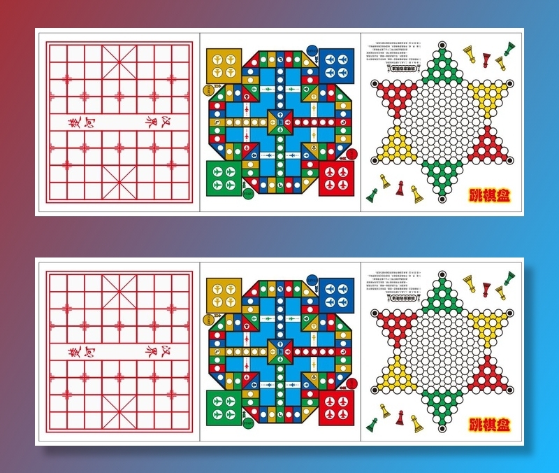 矢量棋盘大全cdr矢量模版下载