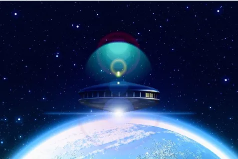 元宇宙世界天空风景背景墙