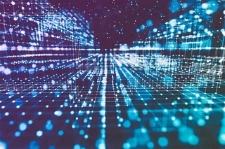 蓝色高科技素材