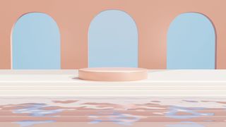 电商产品3D立体背景图主图场景设计素材