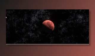 元宇宙世界天空背景墙风景