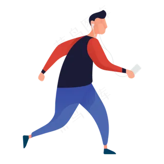 听歌人物免抠图