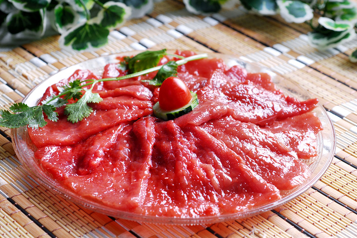 美食水晶牛肉