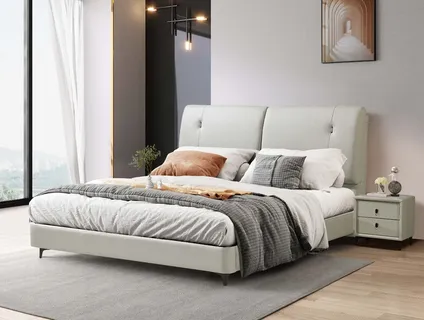 高清软床摄影图