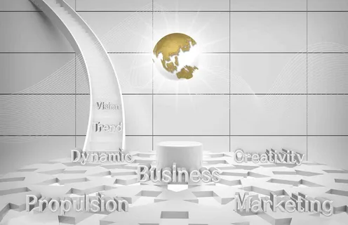 3D立体空间展示背景 3D立体空间展示背景