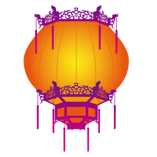 卡通手绘灯笼中秋节元宵节花灯新年海报元素PNG免扣PS素材 卡通手绘灯笼中秋节元宵节花灯新年海报元素PNG免扣PS素材