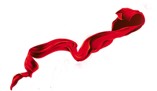 中国古风元素丝带