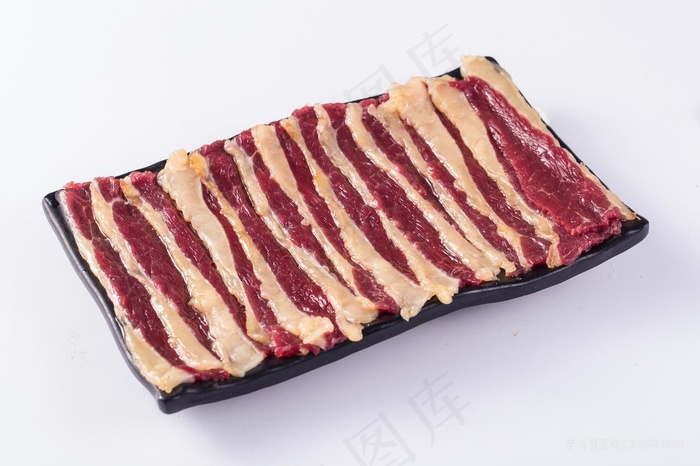 高奢肥牛肉火锅配菜图片