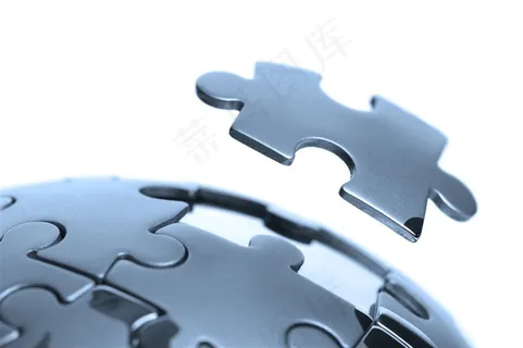 不完整的拼图高清图片