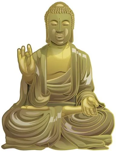 佛陀 PNG免抠(383x500)