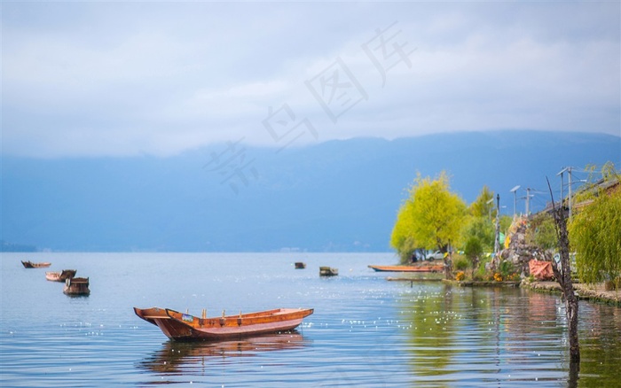 云南泸沽湖自然风景