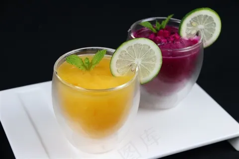 火龙果橙汁饮料