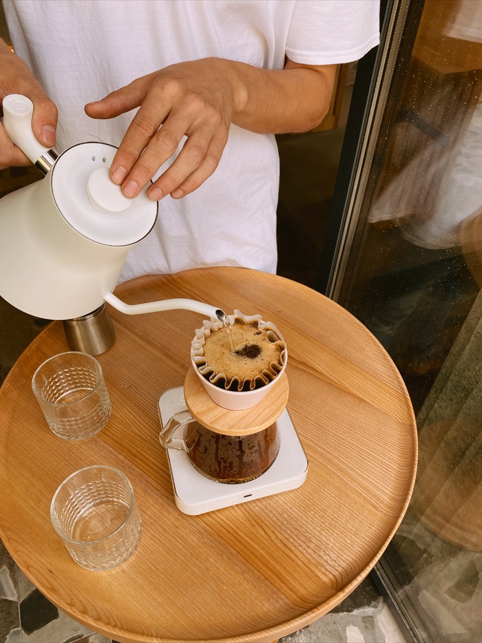 黑色美味咖啡摄影素材