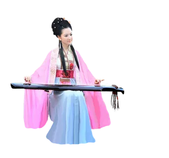 29 (2)免抠元素 免抠摄影 美女 人物 服装 古风 演奏