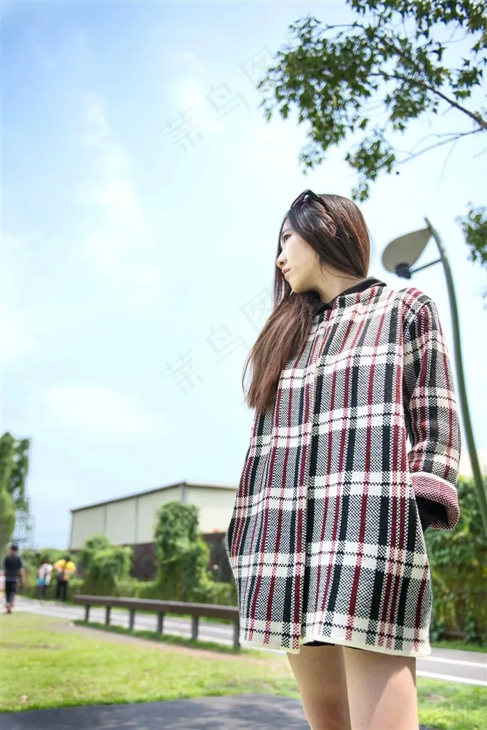 邻家女孩双胞胎姐妹大小乔清纯摄影高清素材美图