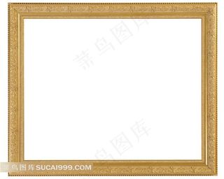 金属相框背景素材