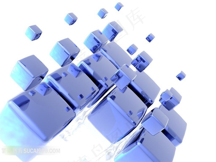 创意方形图案背景素材