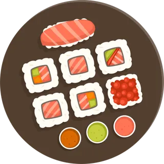 简约风厨房料理卡通素材图片PNG免扣 (47)