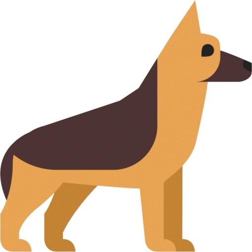 德国牧羊犬 PNG免抠(800x799)