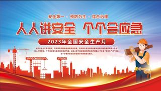 2023年安全生产月内容宣传