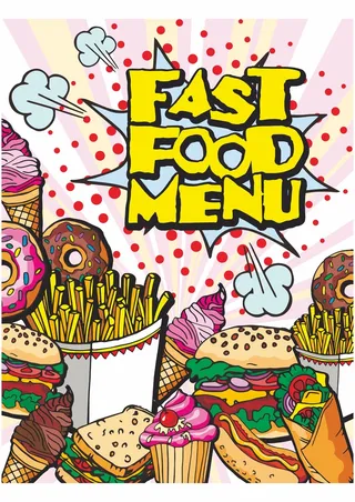 下午茶套餐 蛋糕汉堡薯条 甜甜圈热狗