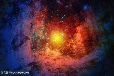 唯美高清星空背景图片