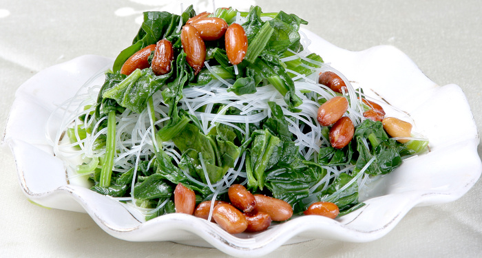 13 麻仁菠菜粉 桥东大酒店
